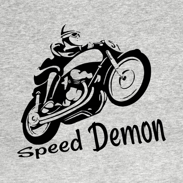 Motorbike Speed Demon by tribbledesign